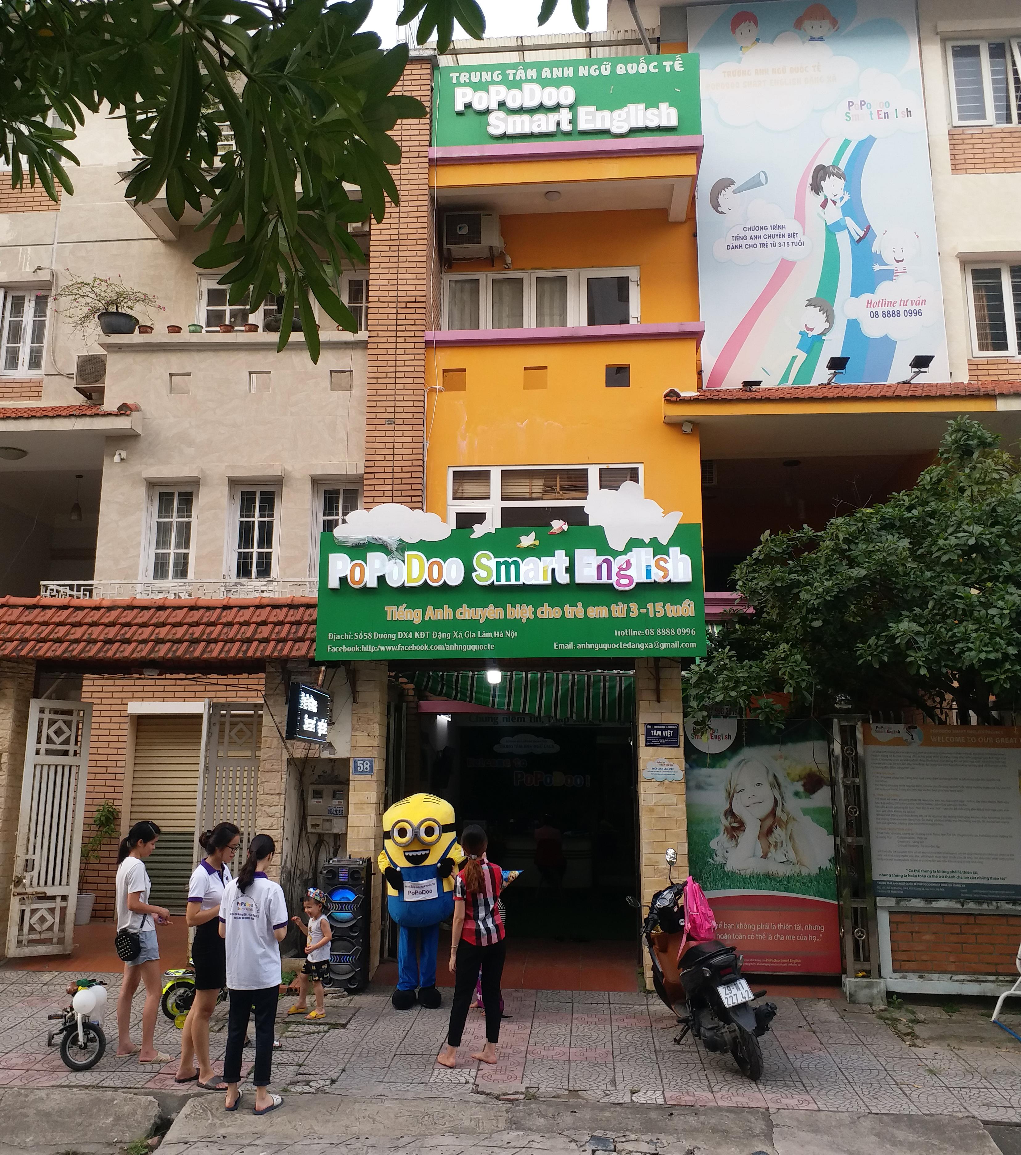 Trung tâm Anh ngữ PoPoDoo quảng cáo gây ồn